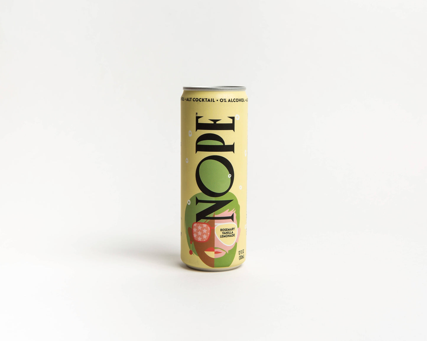 NOPE Beverages Rosemary Vanilla Lemonade
