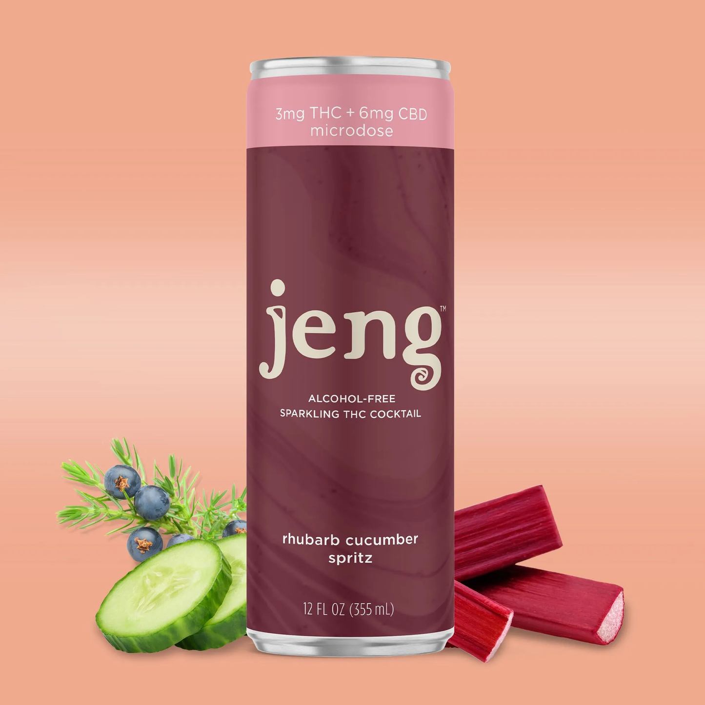 Jeng Microdose Rhubarb Cucumber Spritz