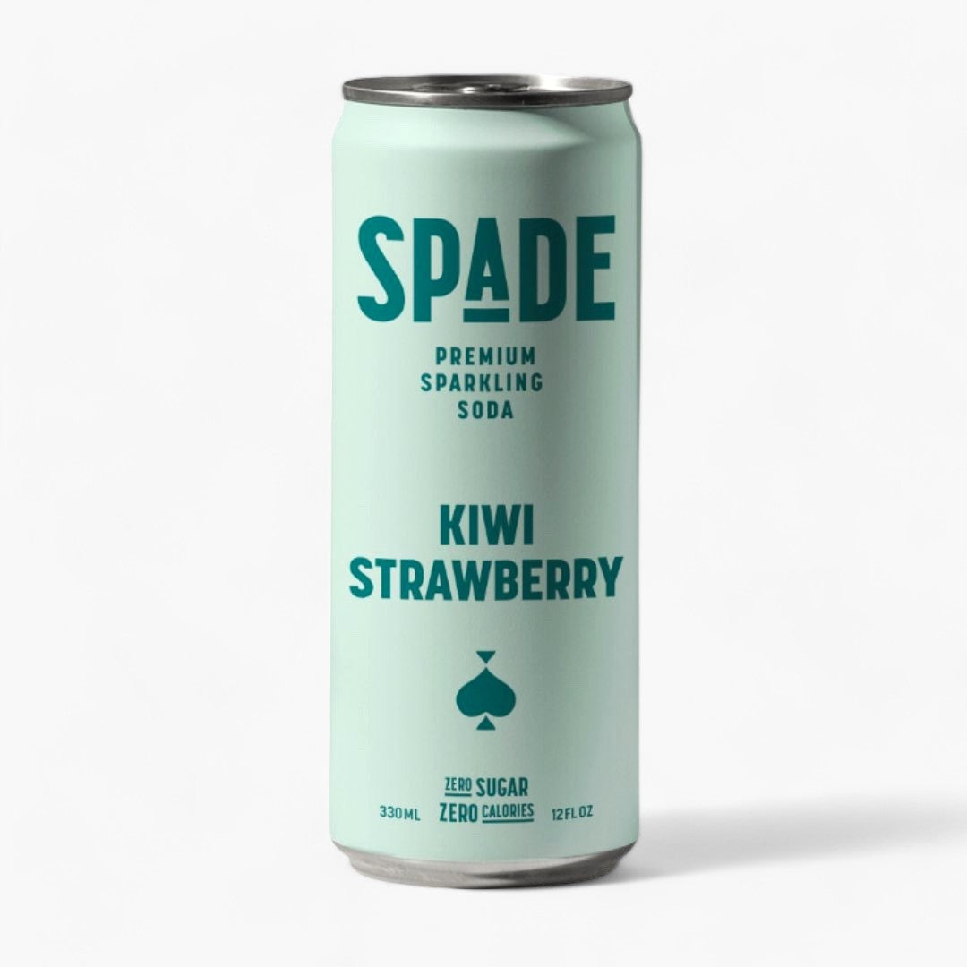 Spade Kiwi Strawberry Soda (Zero Sugar)