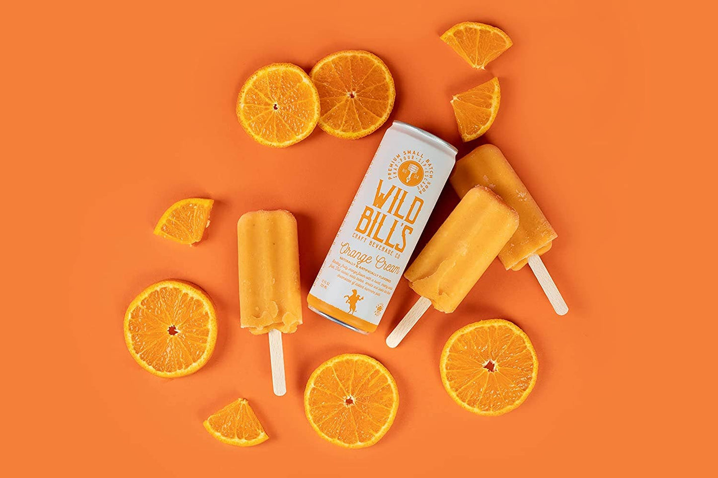 Wild Bill's - Orange Cream - Premium Cane Sugar Soda