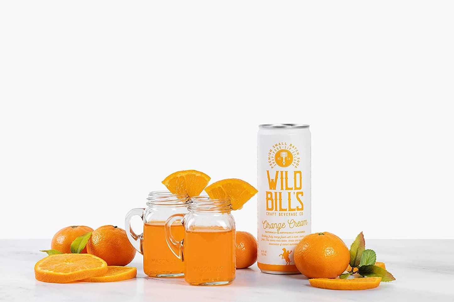 Wild Bill's - Orange Cream - Premium Cane Sugar Soda