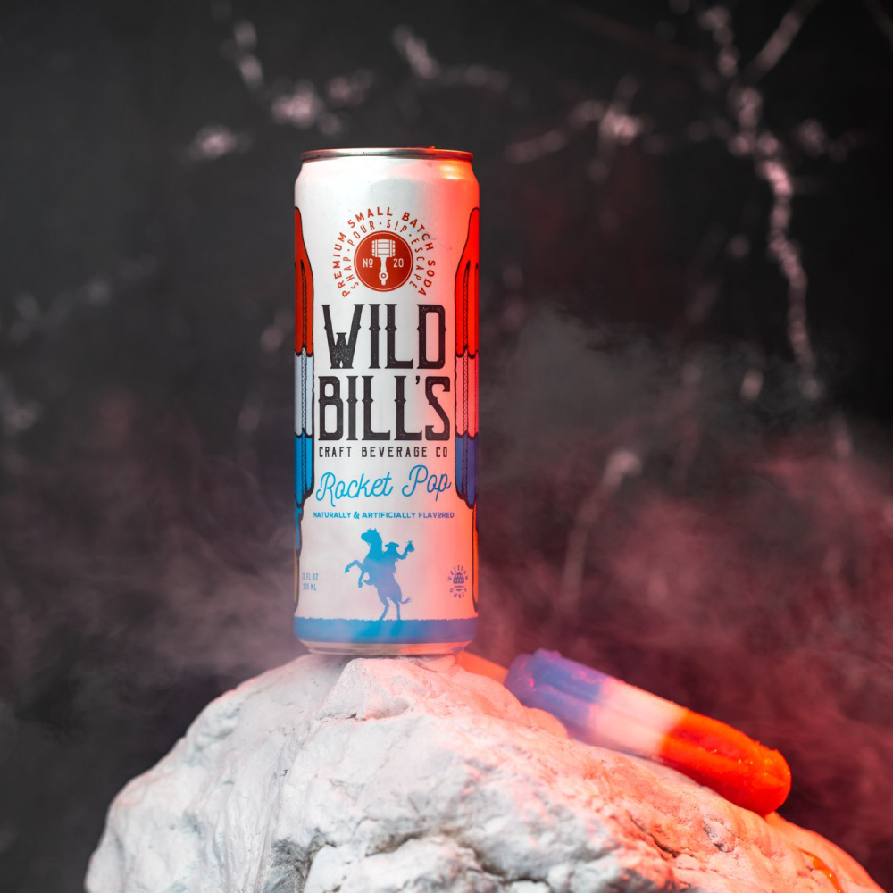 Wild Bill's - Rocket Pop - Premium Cane Sugar Soda