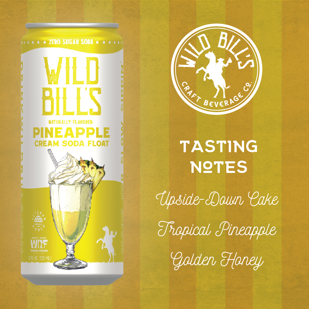 Pineapple: Zero Sugar Soda, Clean Ingredients