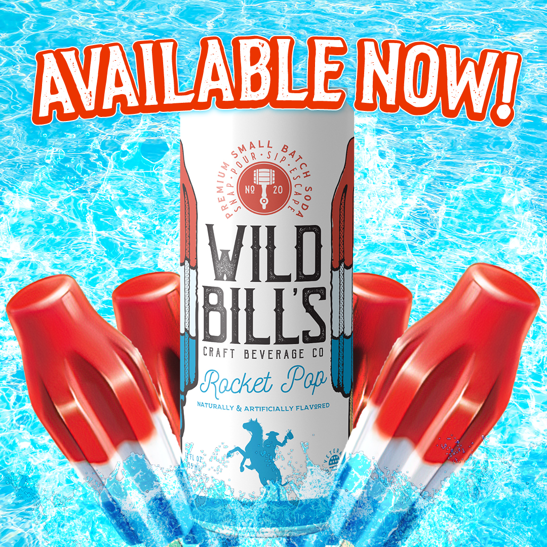 Wild Bill's - Rocket Pop - Premium Cane Sugar Soda