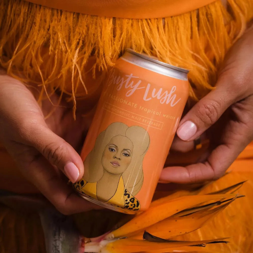 Busty Lush Tropical Weiss She's Passionate Non-Alcoholic Tropical Weisse