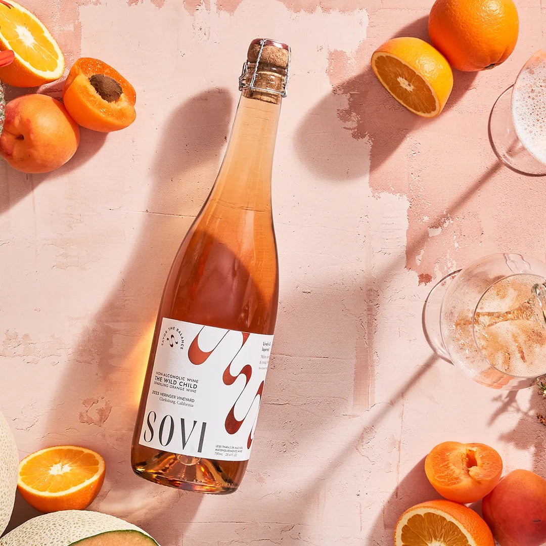 Sovi - The Wild Child - Sparkling Orange Non-Alcoholic Wine