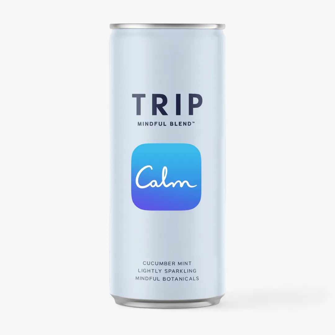 TRIP Mindful Blend Cucumber Mint Sparkling Botanical Drink