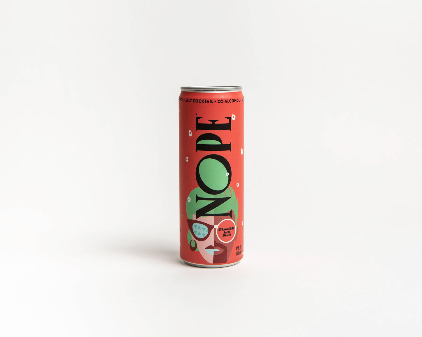 NOPE Beverages Strawberry Basil Smash