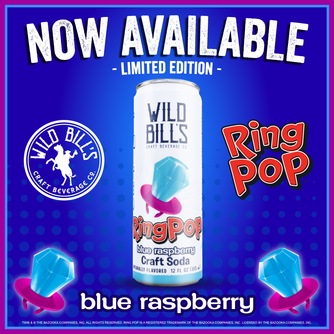 Ring Pop Soda Blue Raspberry