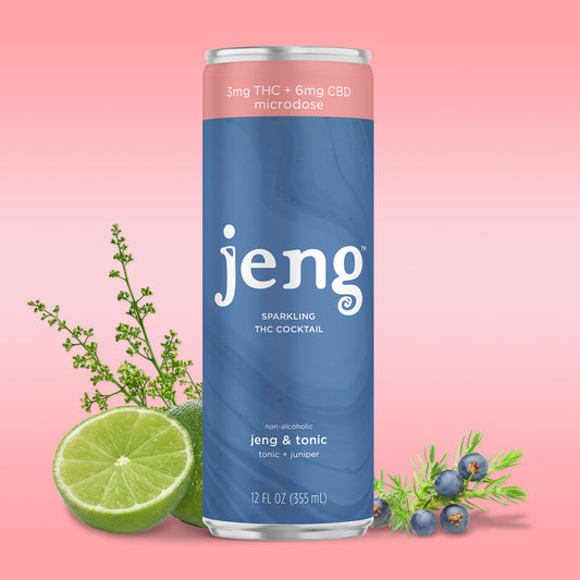 THC-infused Jeng & Tonic