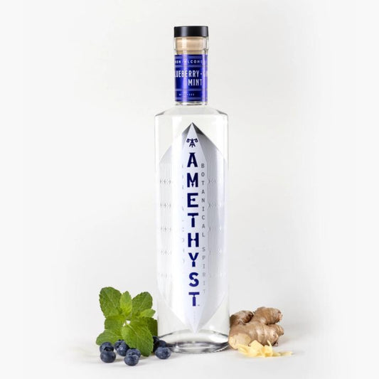 Amethyst Botanical Spirit – Blueberry Ginger Mint