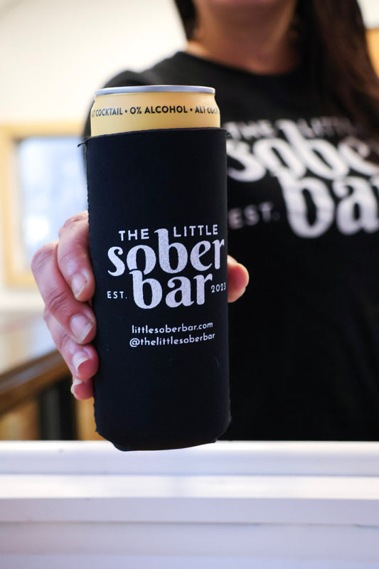The Little Sober Bar Can Koozie