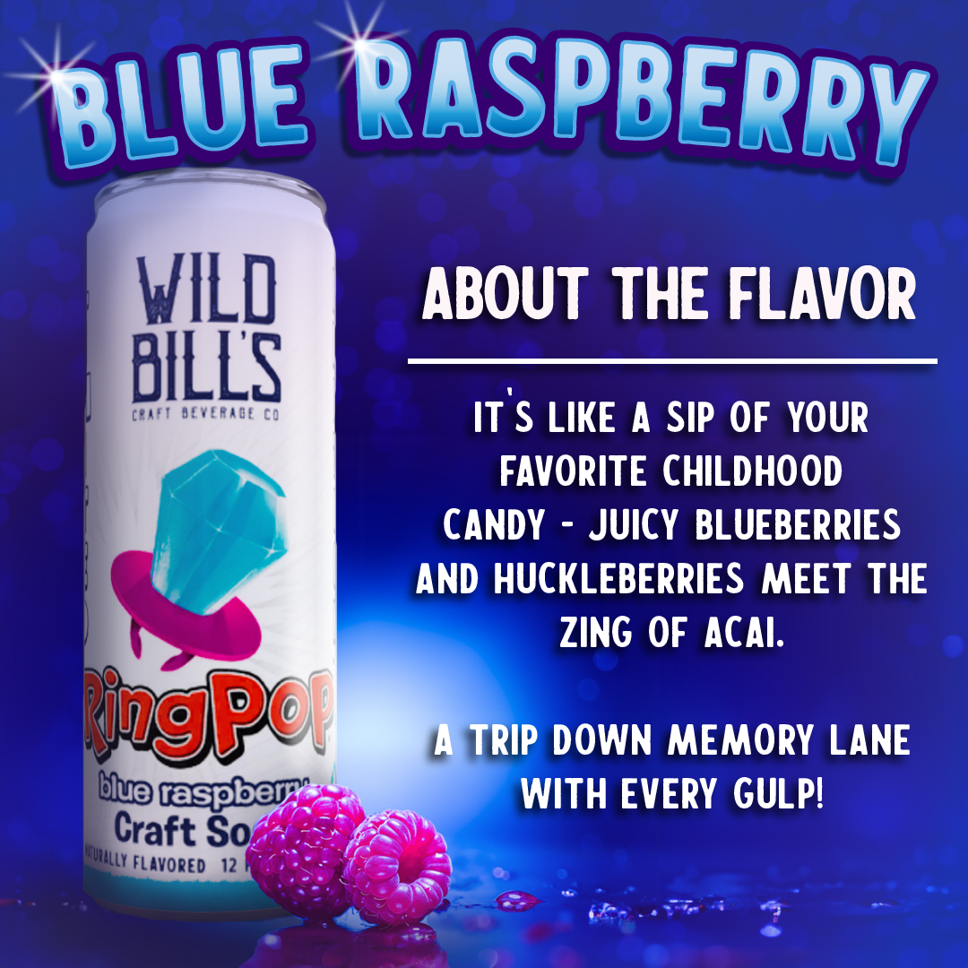 Ring Pop Soda Blue Raspberry