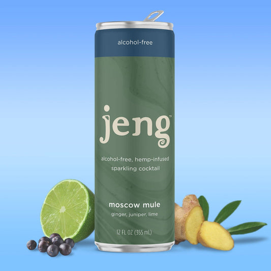 JENG Alcohol-free Moscow Mule - Hemp Infused 11mg CBD