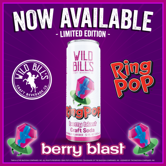 Ring Pop Soda Berry Blast Pure Cane Sugar