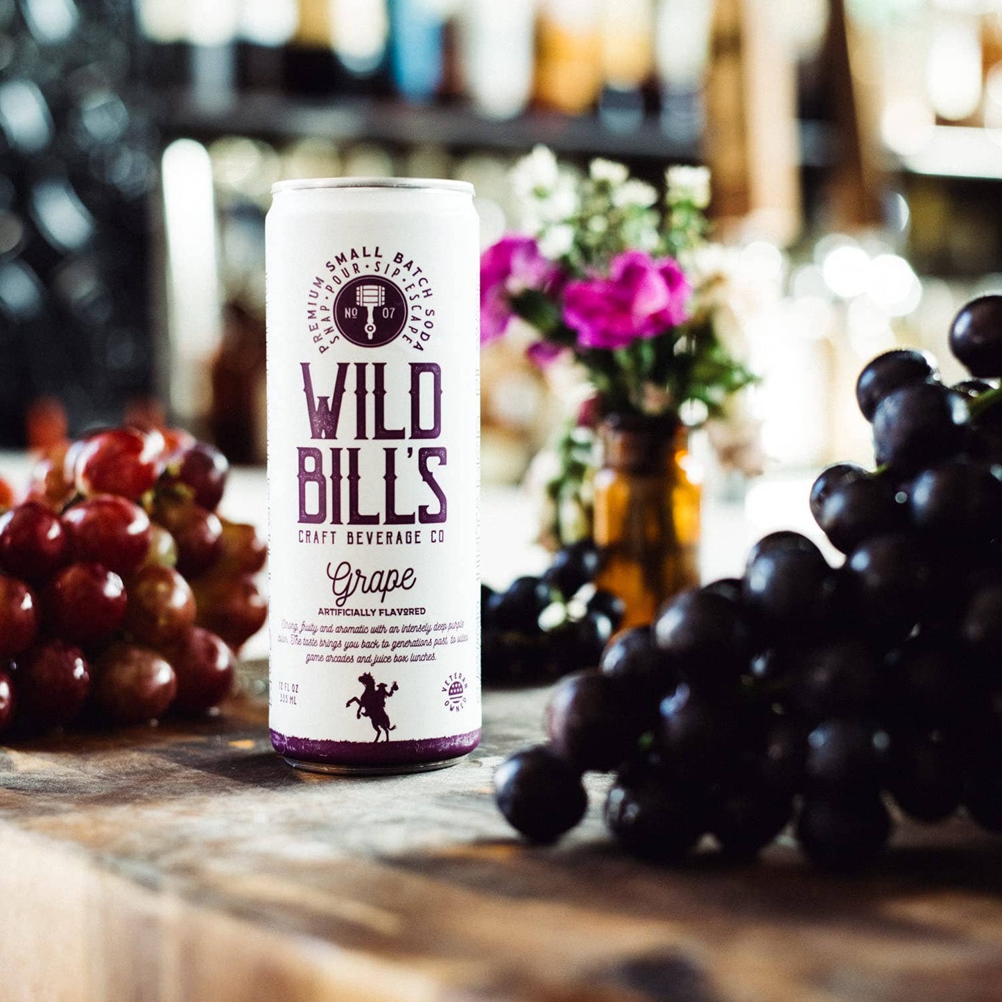 Wild Bill's - Grape - Premium Cane Sugar Soda