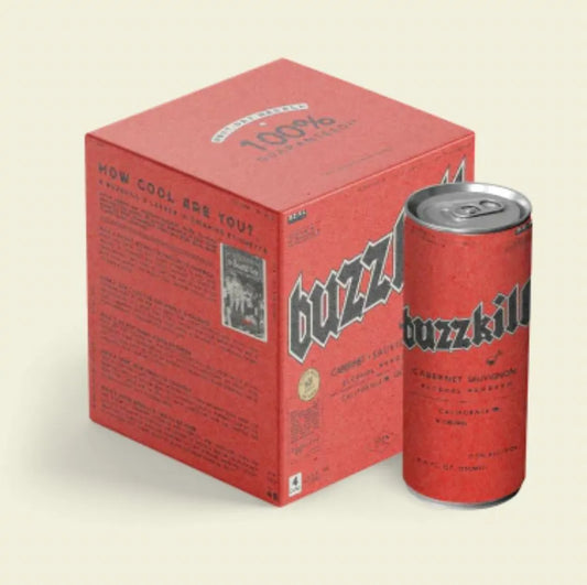 Buzzkill - Cabernet Sauvignon Alcohol-Removed Wine Can