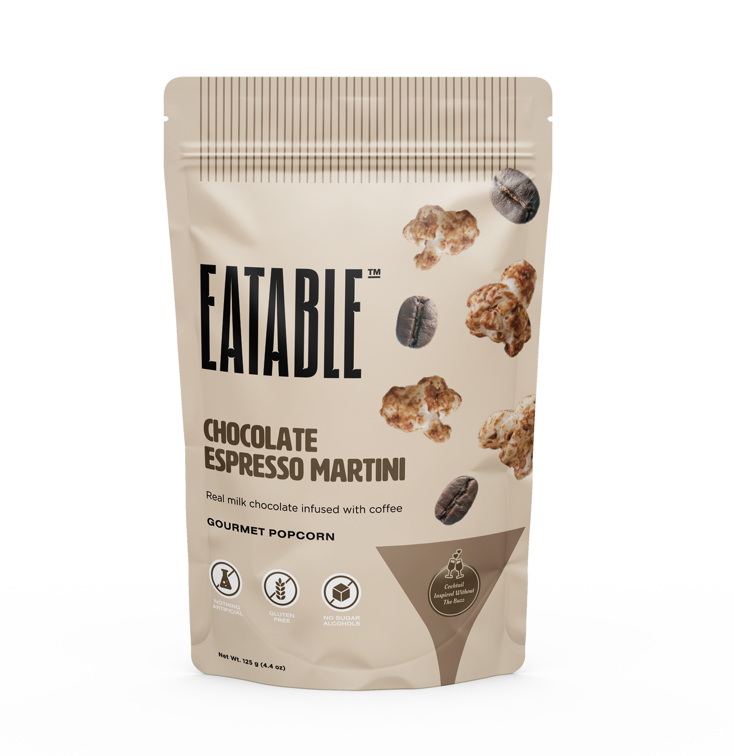 Chocolate Espresso Martini Chocolate Popcorn – The Little Sober Bar