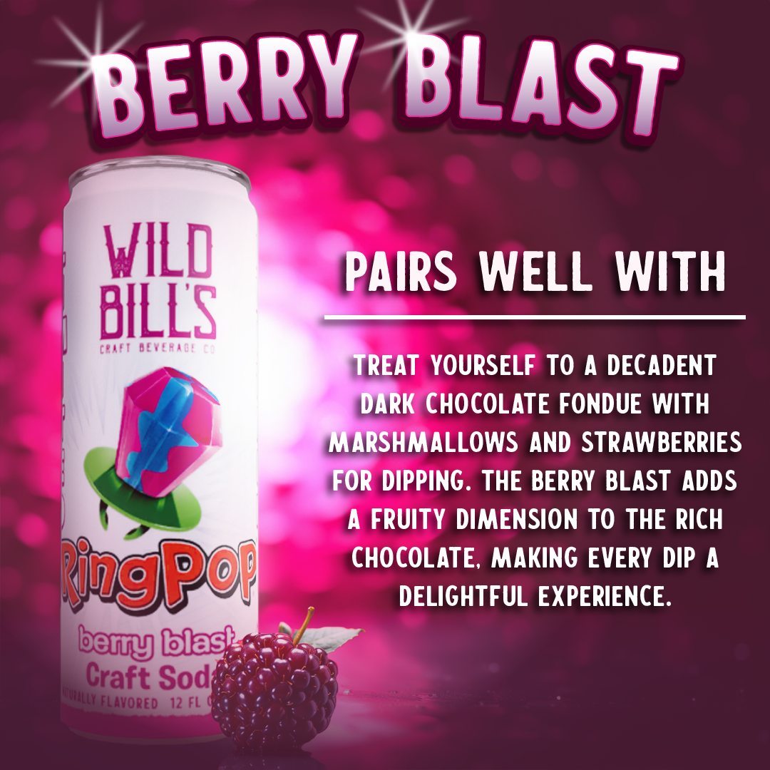 Ring Pop Soda Berry Blast Pure Cane Sugar