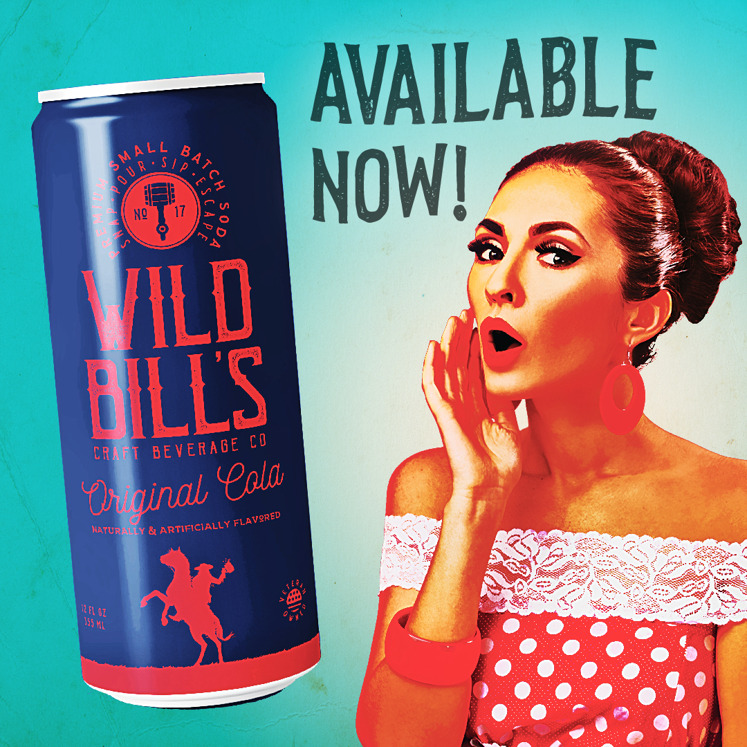 Wild Bill's - Original Cola - Premium Cane Sugar Soda