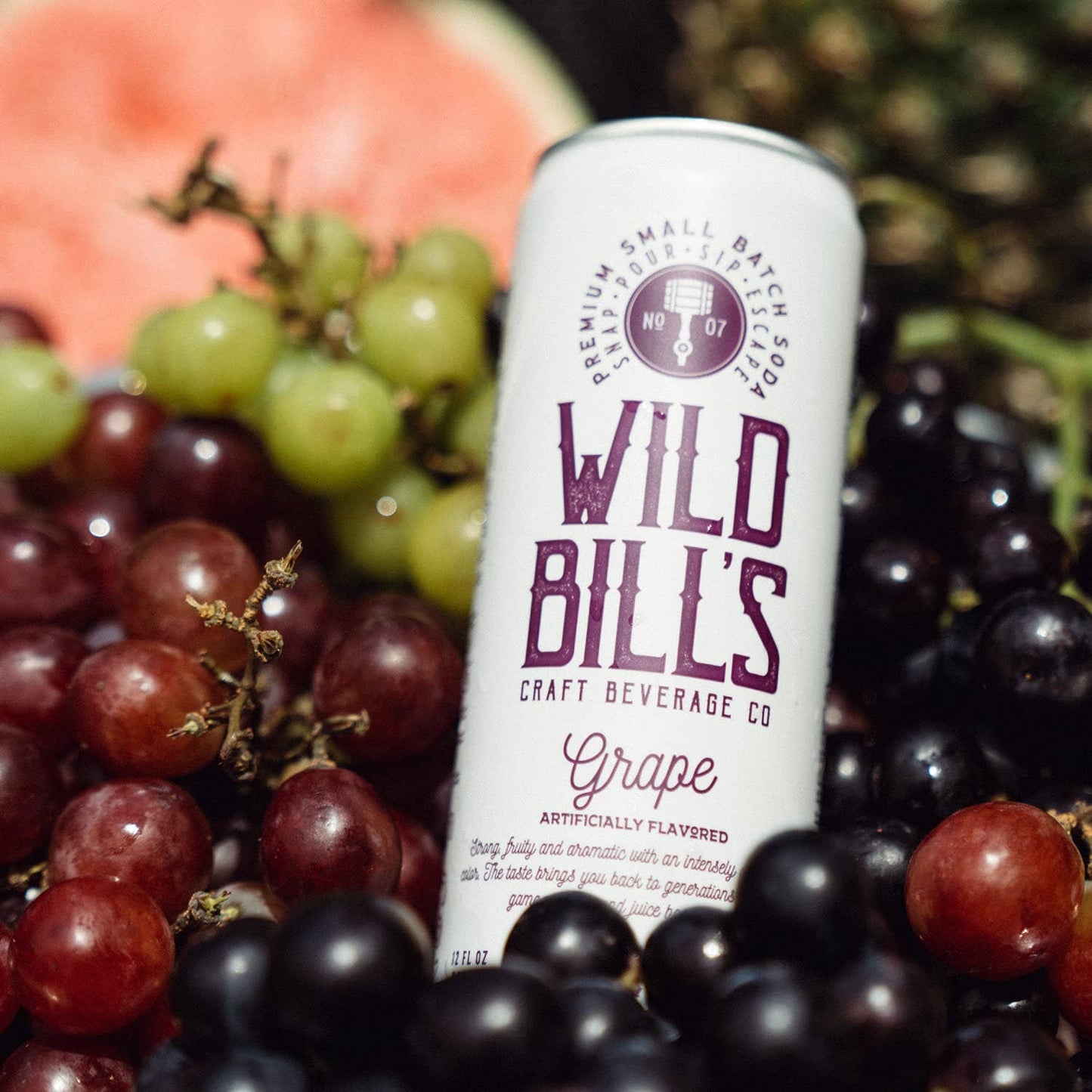 Wild Bill's - Grape - Premium Cane Sugar Soda