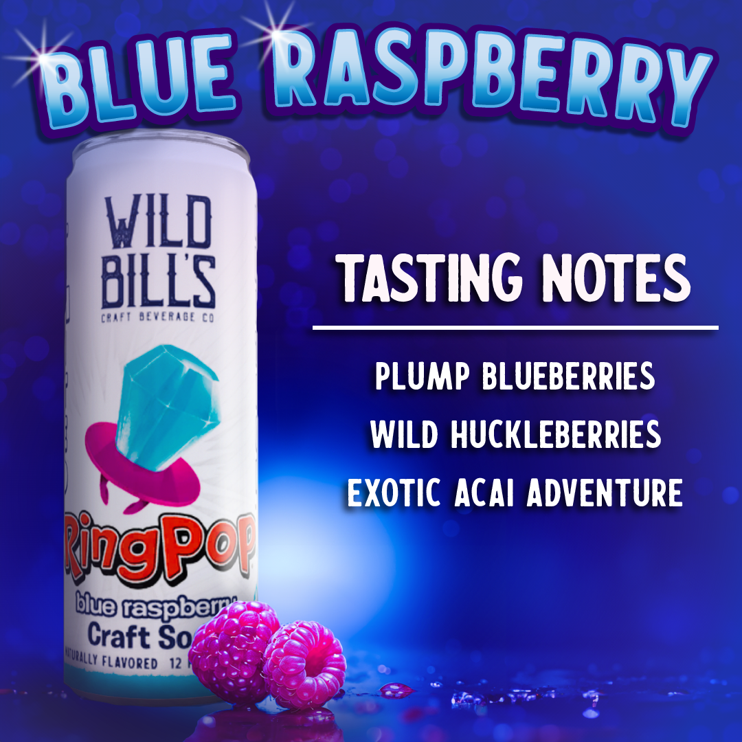 Ring Pop Soda Blue Raspberry