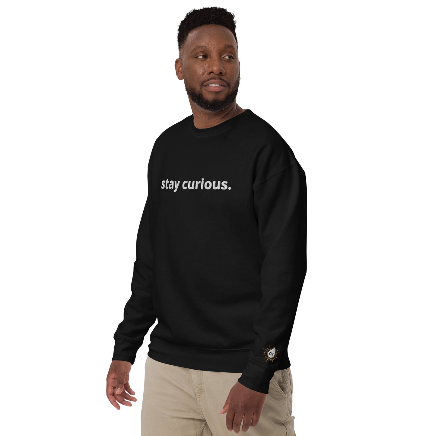 "Stay Curious" Premium Sweatshirt