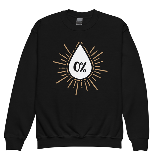 Little Sober Bar Logo Youth Crewneck Sweatshirt